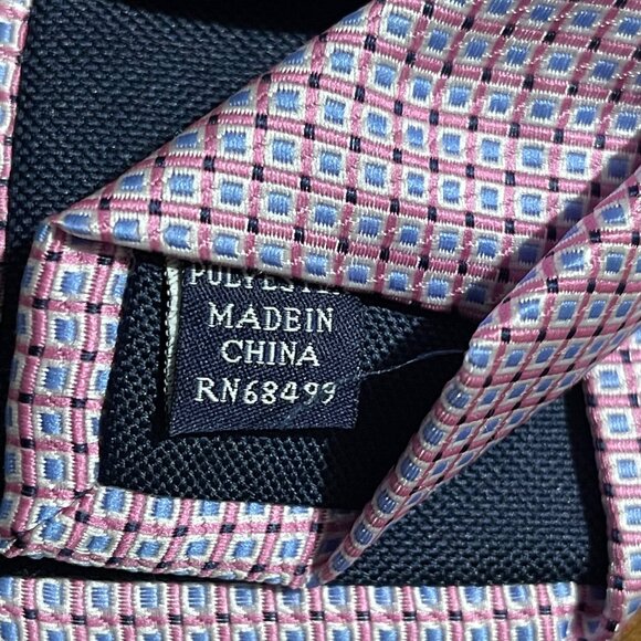 Club Room Men's Kaur Classic Geometric Neat Tie, New - Picture 6 of 6